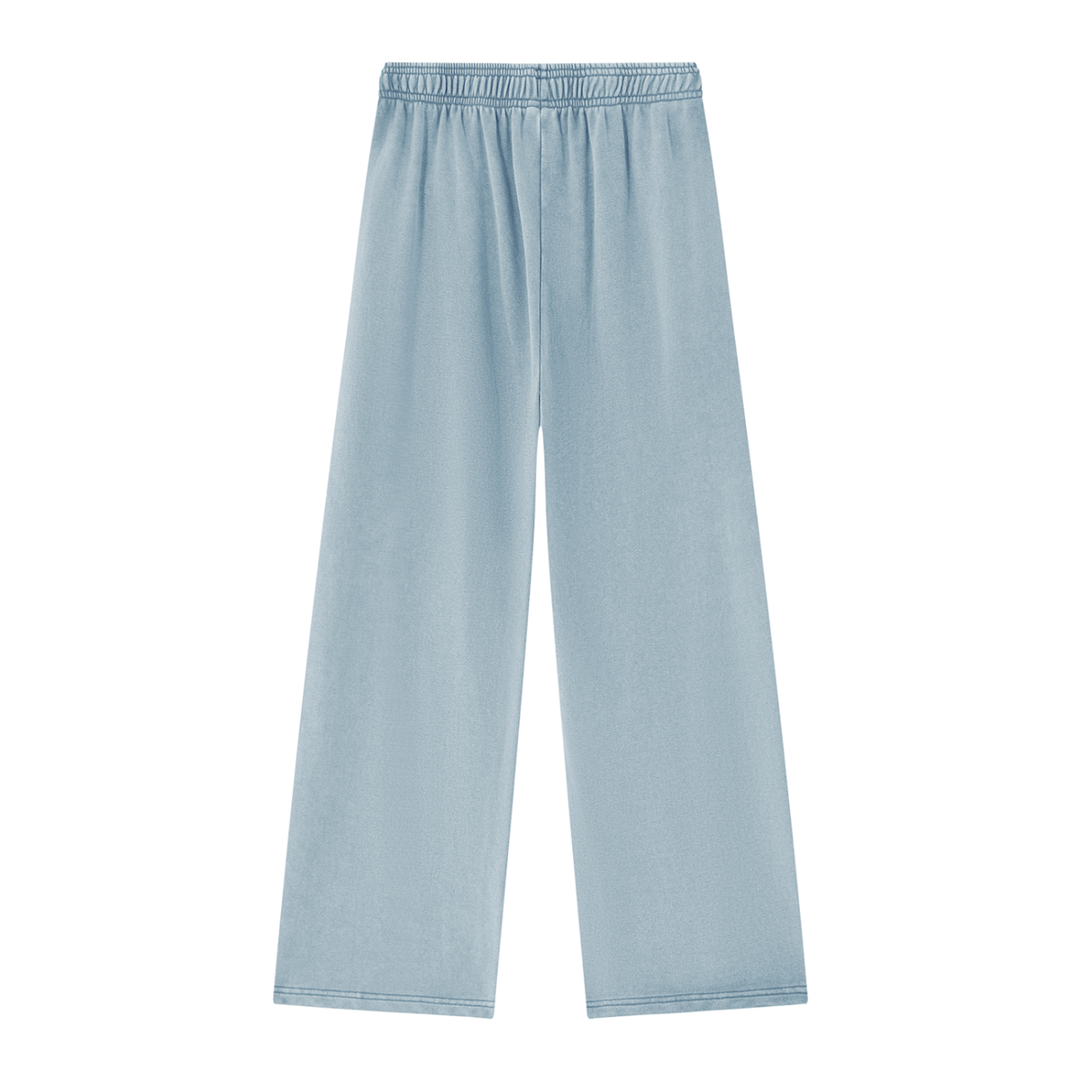 360 GSM Mineral Wash "Haze Blue" Straight Sweatpants