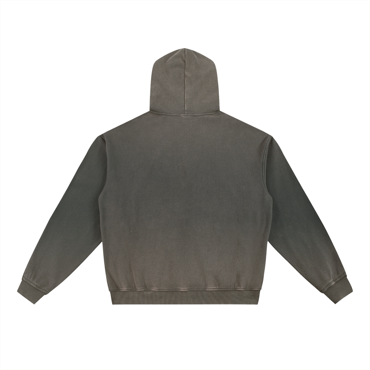 404 GSM Gradient "Dark Grey" Fleece Hoodie