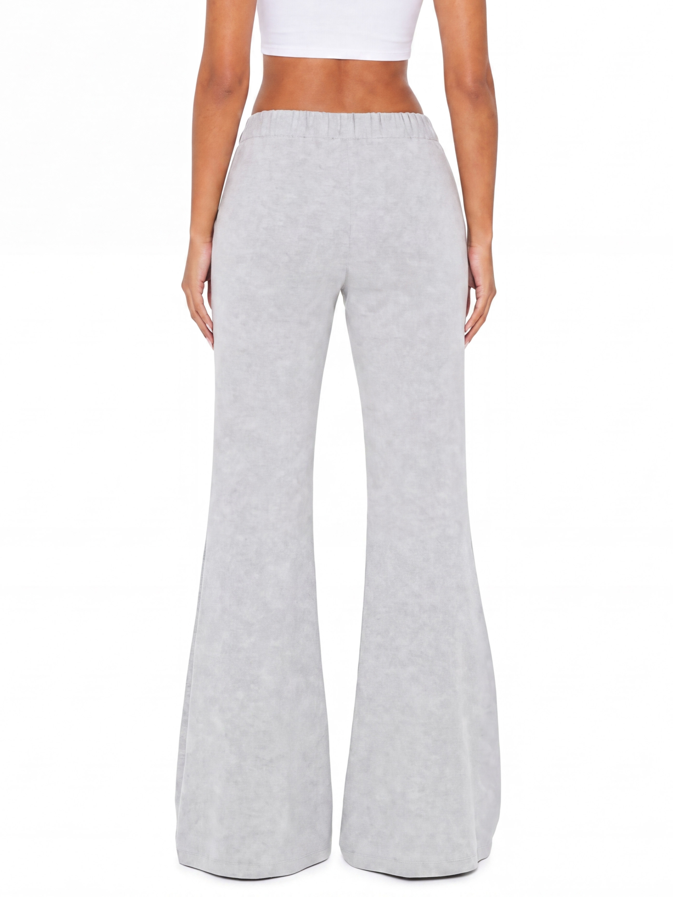 Slim-Fit Flared Sweatpants